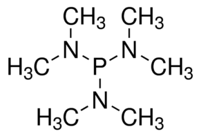 Hexamethylphosphorous triamide - CAS:1608-26-0 - Tris(dimethylamino)phosphine, Hexametapil, Hexamethyltriamidophosphite, HMPA, P(NMe2)3